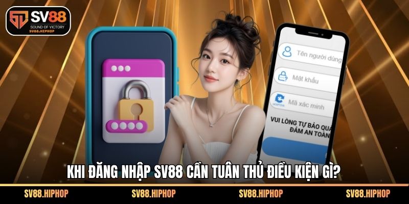 Khi đăng nhập SV88 cần tuân thủ điều kiện gì?